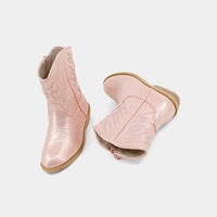 SHUSHOP ZAHARA TODDLER ROSE GOLD BOOT