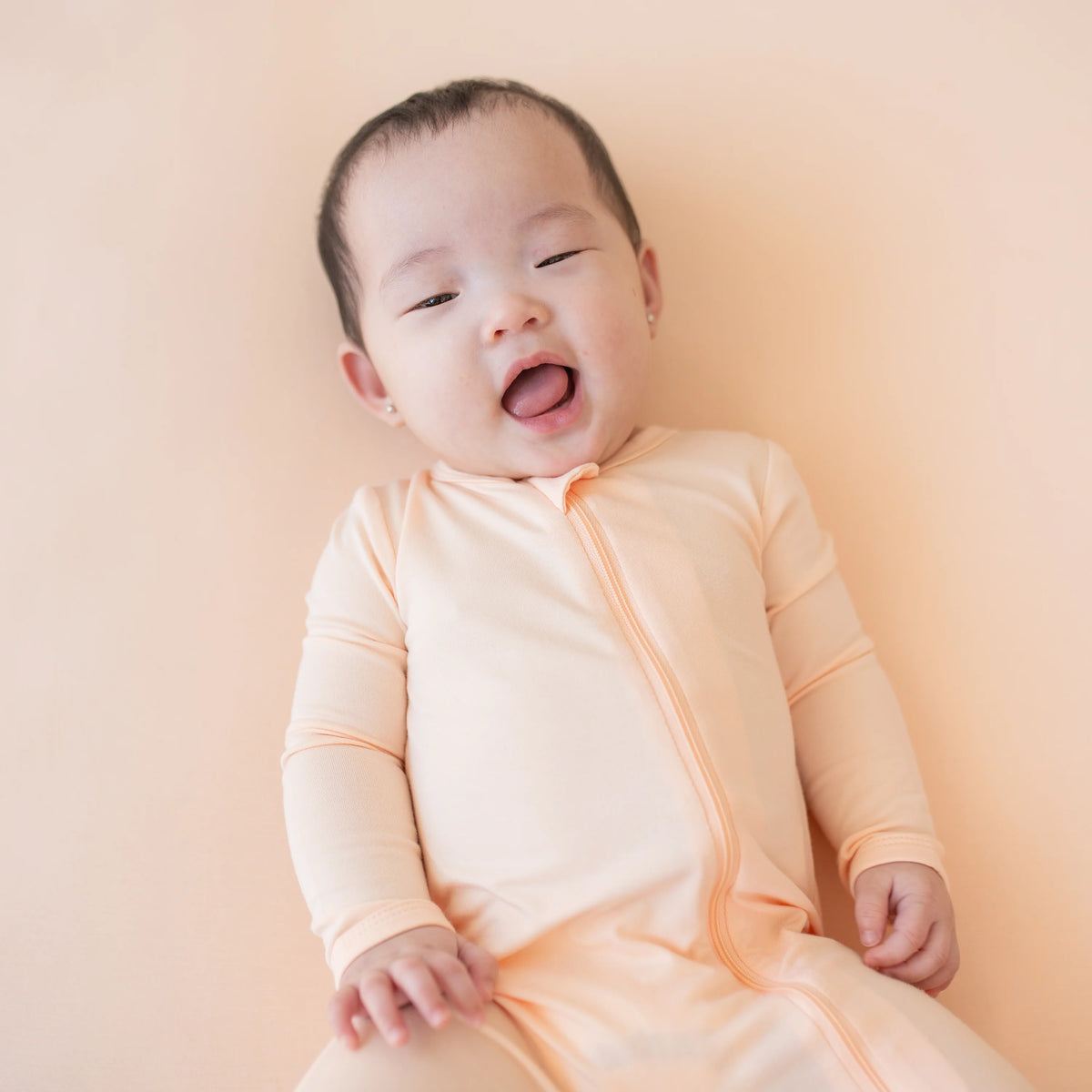 KYTE BABY ZIPPERED ROMPER IN CANYON