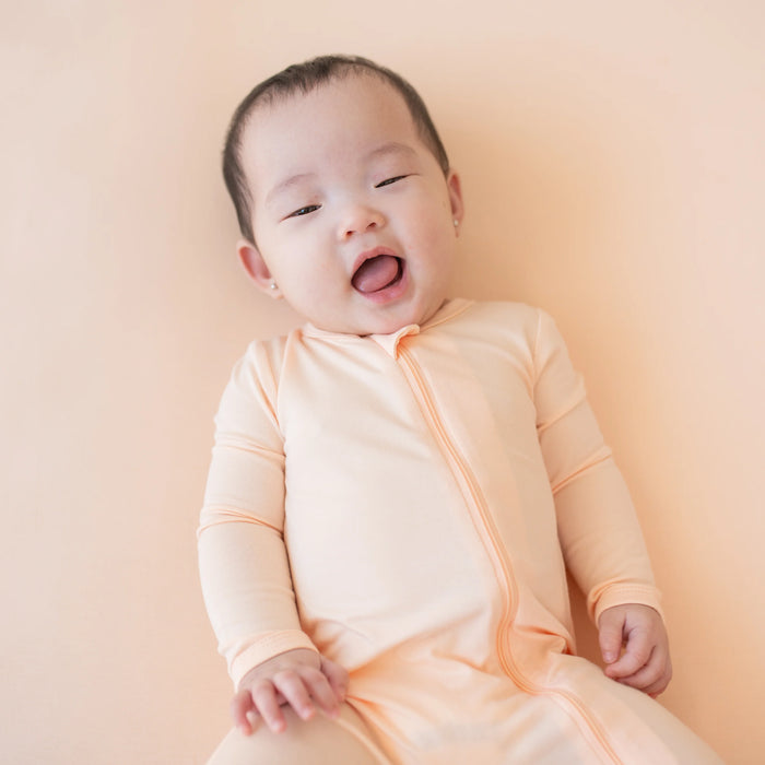 KYTE BABY ZIPPERED ROMPER IN CANYON