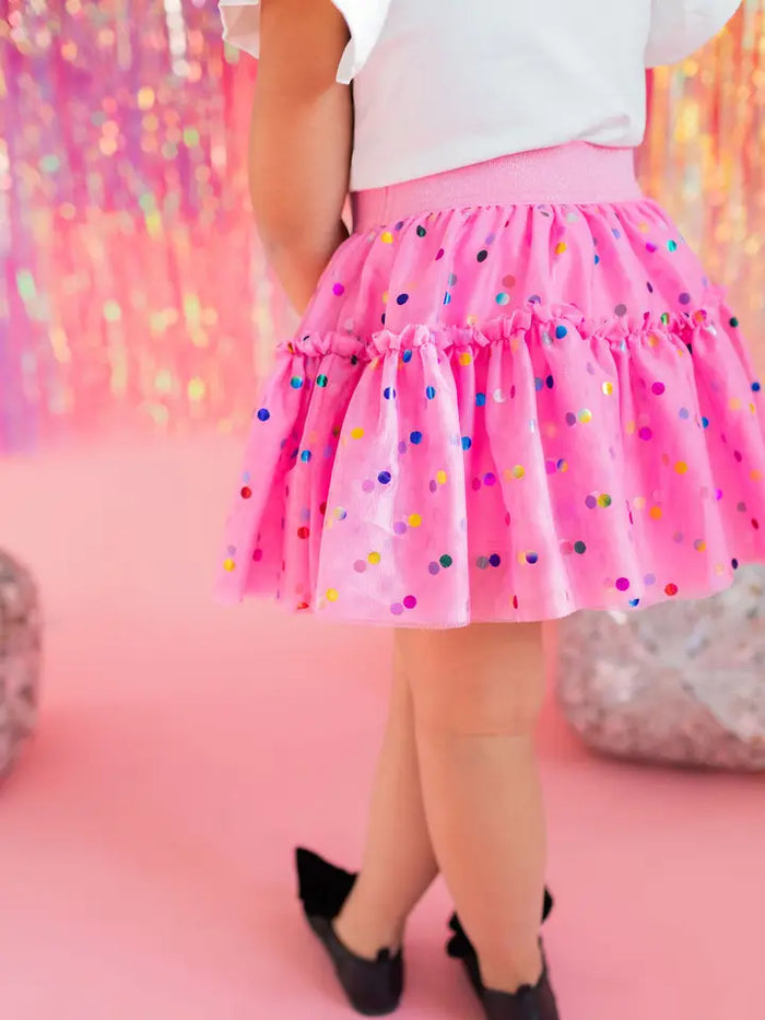 OLLIE JAY CONFETTI TULLE SKIRT
