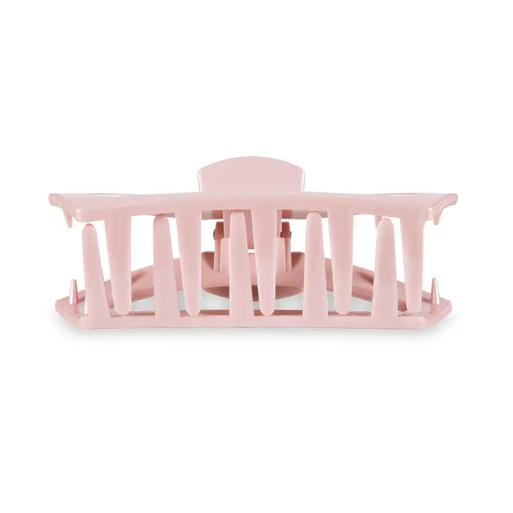 TELETIES OPEN PEARLY PINK MEDIUM HAIR CLIP