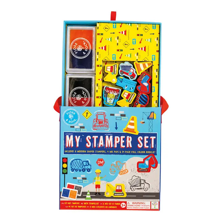 FLOSS AND ROCK CONSTRUCTION MY STAMPER SET