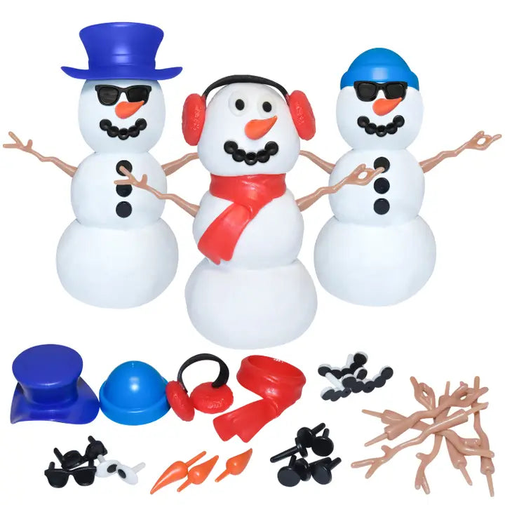 BUILD BUDDIEZ SNOWMAN CRAFT KIT