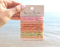 Sunkissed Hair Tie Bracelets