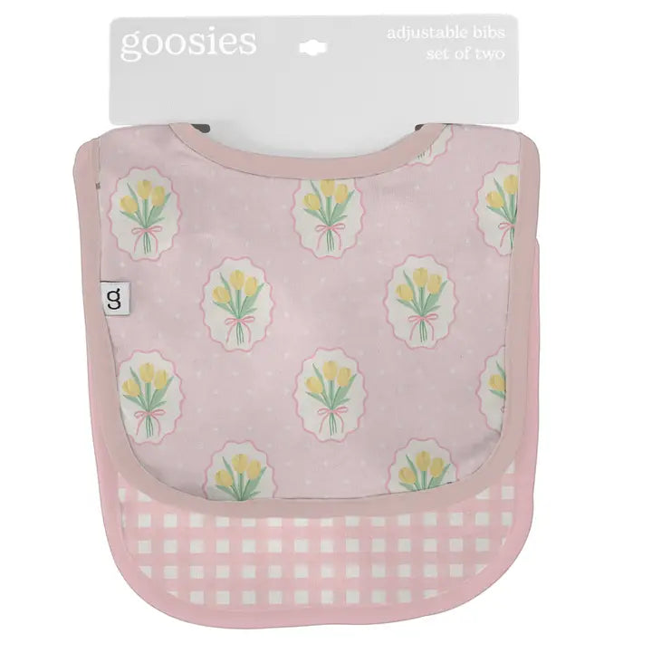 Bib Set Fancy Tulips
