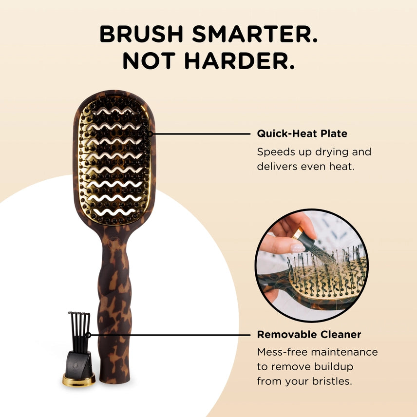 VENTED HAIR BRUSH TORTOISE