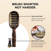 VENTED HAIR BRUSH TORTOISE