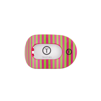 Summer Crush Small Flat Round Hair Clip