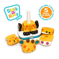 STACK-A-ROOS JUNGLE BABIES GIRAFFE