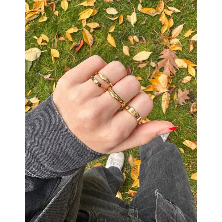 ELEVATED FAITH ETERNITY GEM RING