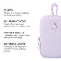 TOUCHLAND LIGHT PURPLE TOUCHETTE POUCH