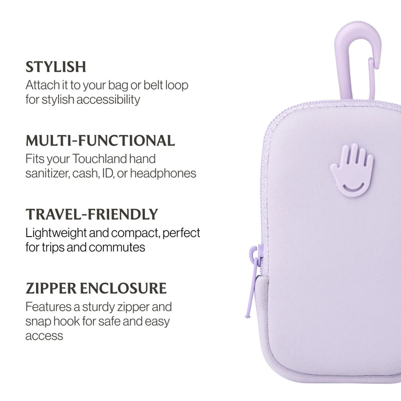 TOUCHLAND LIGHT PURPLE TOUCHETTE POUCH