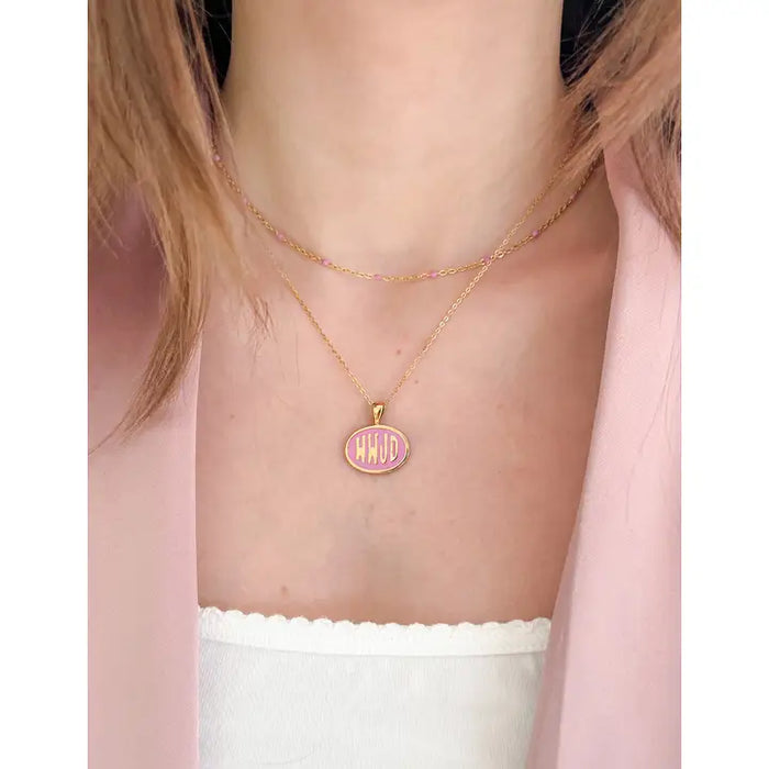 ELEVATED FAITH WWJD NECKLACE SET