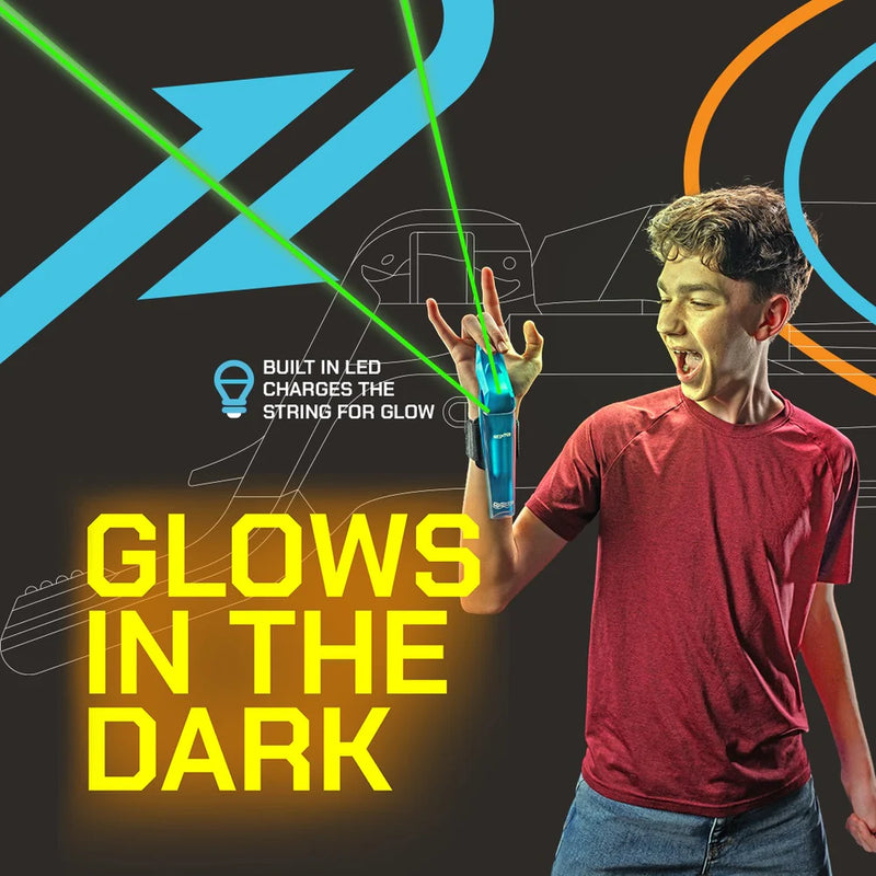 Zipstring Glow In The Dark Web Shooter