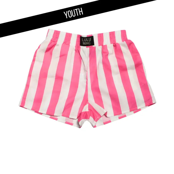 KIDS DARBY SHORTS BUBBLEGUM