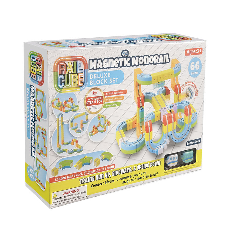 MAGNETIC MONORAIL DELUXE SET