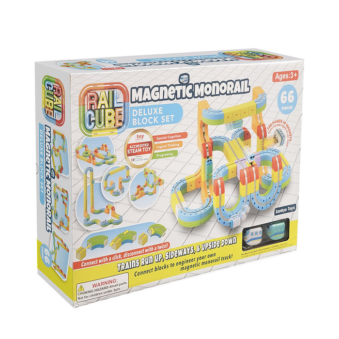 MAGNETIC MONORAIL DELUXE SET