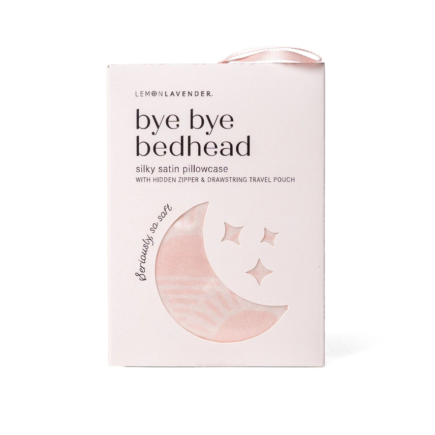 Lemon Lavender Bye Bye Bedhead Silky Satin Pillowcase