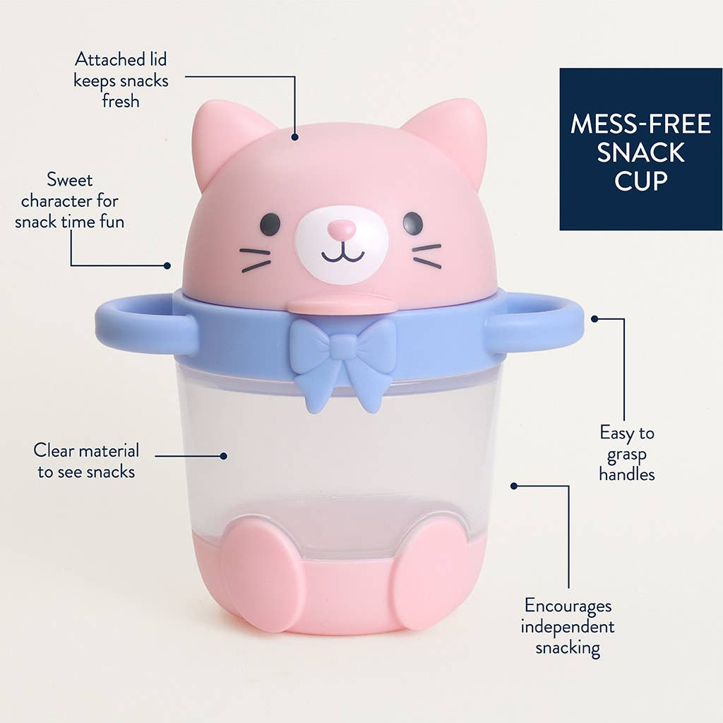 Itzy Ritzy Itzy Snack Pal - Snack Cup: Kitty