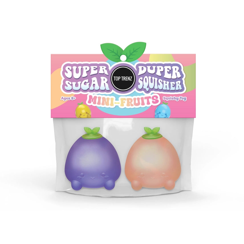 SUPER DUPER SUGAR SQUISHER MINI FRUITS