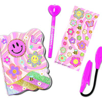 HOT FOCUS SECRET JOURNAL FUN GROOVY FLOWER