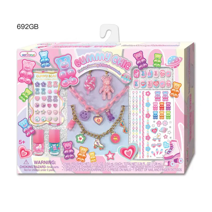 HOT FOCUS GUMMY CHIC GUMMY BEAR JEWELRY