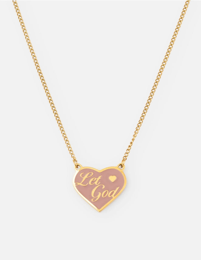 ELEVATED FAITH LET GOD NECKLACE