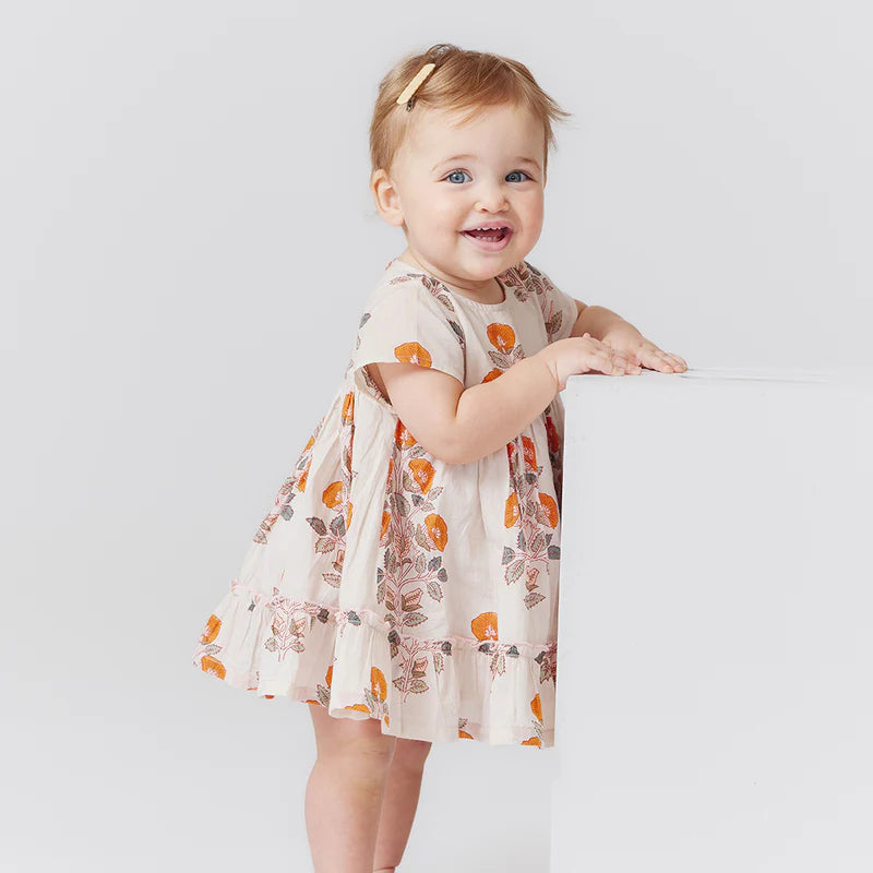 PINK CHICKEN BABY NILLY DRESS SET