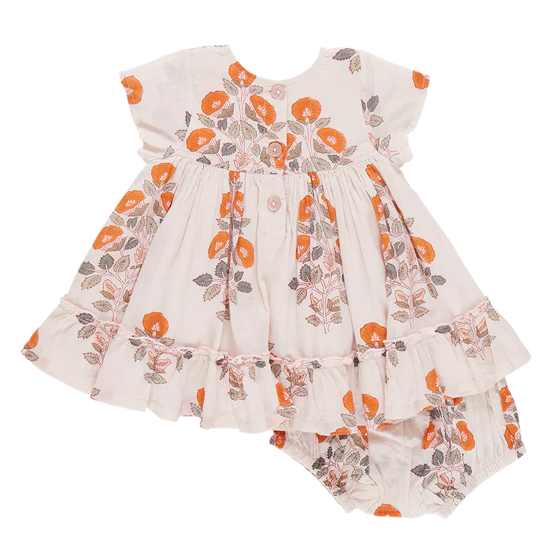 PINK CHICKEN BABY NILLY DRESS SET