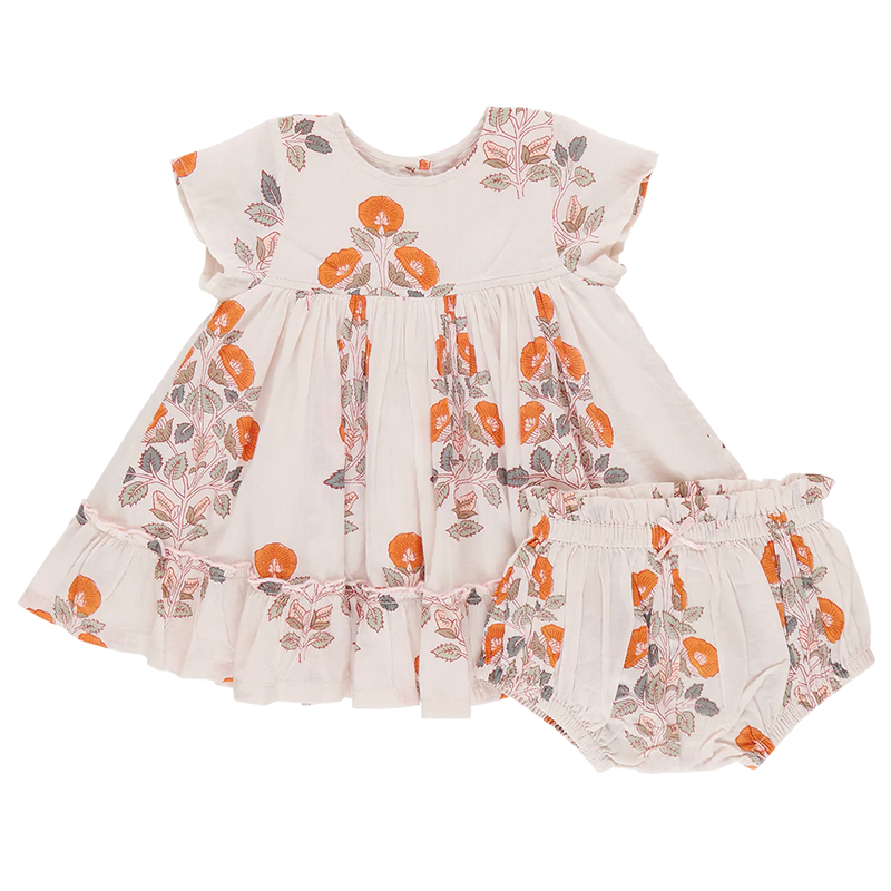 PINK CHICKEN BABY NILLY DRESS SET