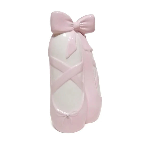 CHILD TO CHERISH BALLERINA SLIPPERS PIGGY BANK