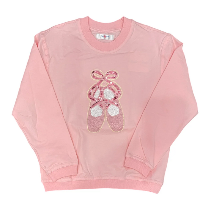 LULU BEBE SEQUIN BALLET TOP
