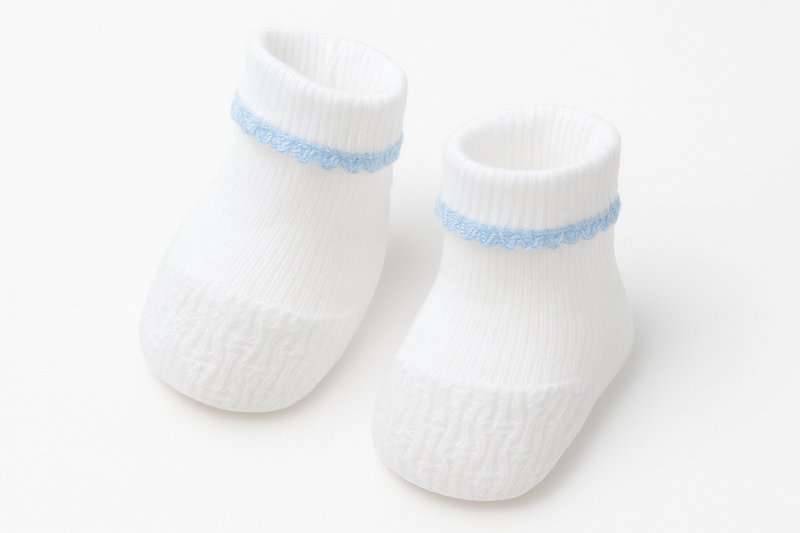 PATY KNIT BOOTIES BLUE