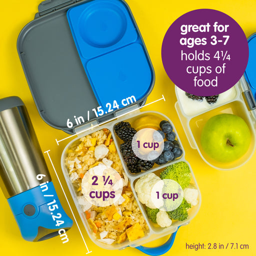 MINI LUNCHBOX BLUE SLATE