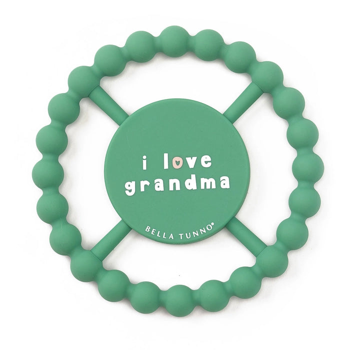 BELLA TUNNO HAPPY TEETHER I LOVE GRANDMA