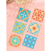 Pixel Pop Coasters Tile Of Grenada