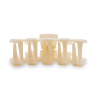 TELETIES CLASSIC ALMOND BEIGE SMALL HAIR CLIP