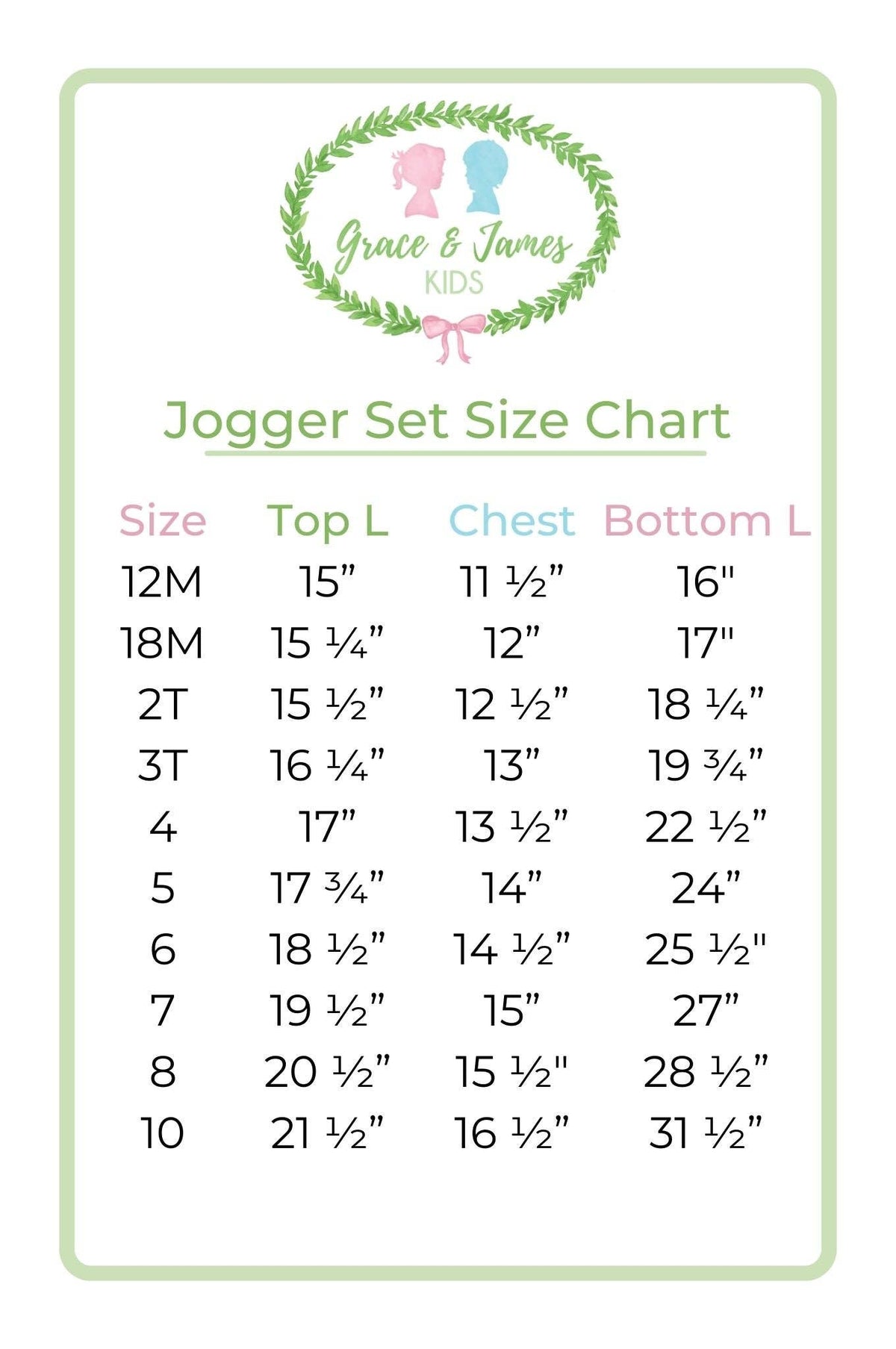 Grace & James Hadley Jogger Set