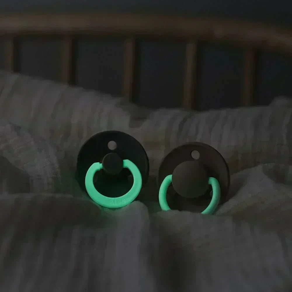 Pacifier Baby Blue Glow Rubber