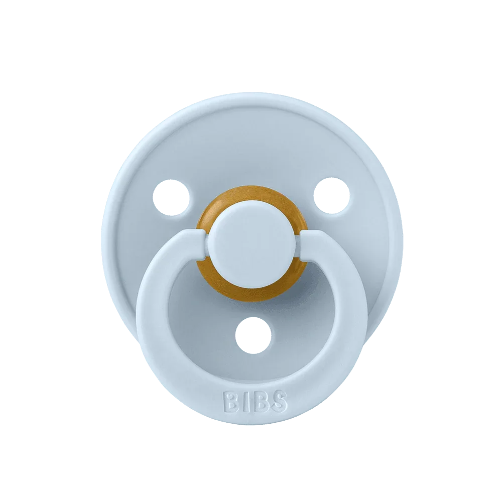 Pacifier Baby Blue Rubber