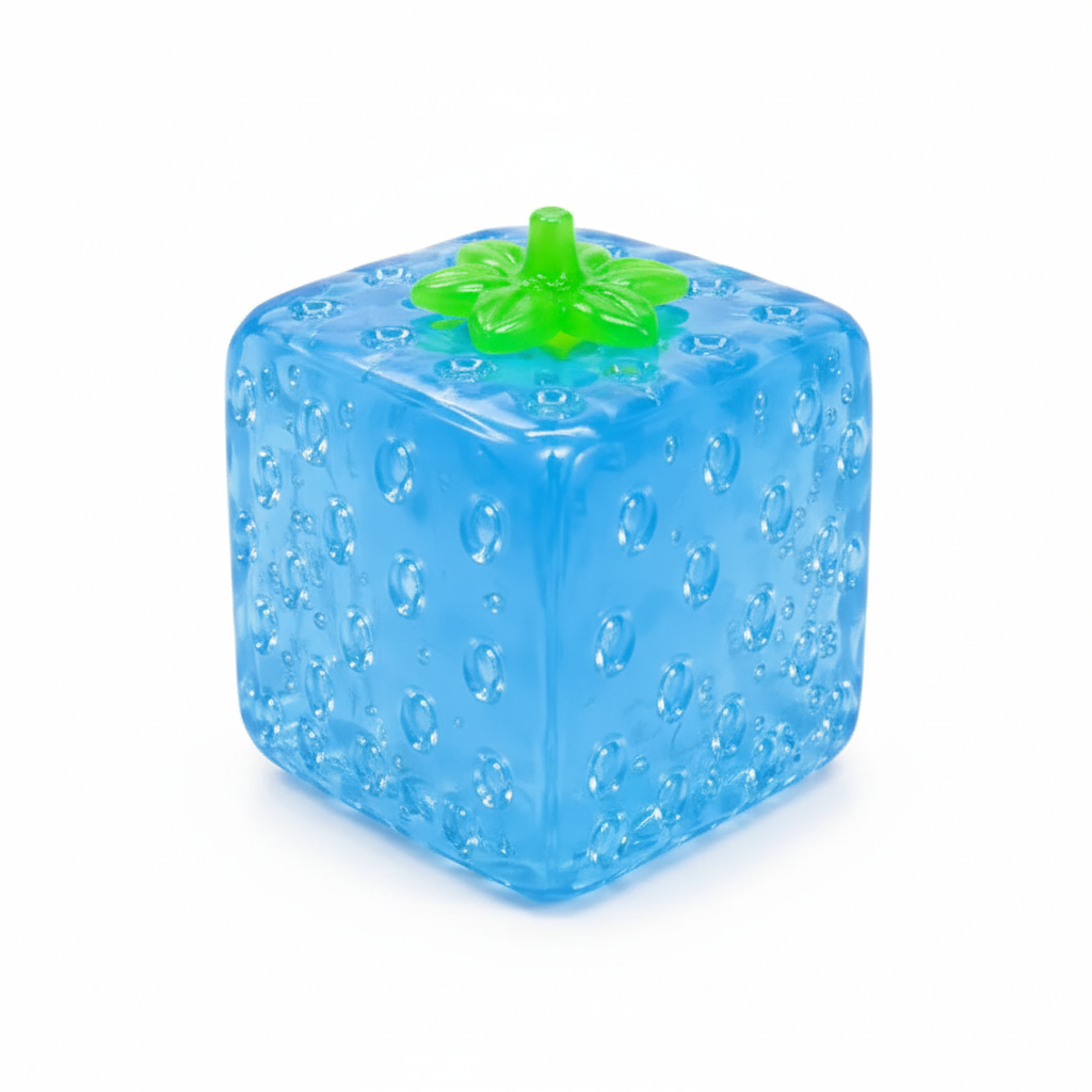 Top Trenz Super Duper Sugar Squisher Plush Fruit Cubes