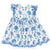 PINK CHICKEN CYNTHIA DRESS BLUE EYELET