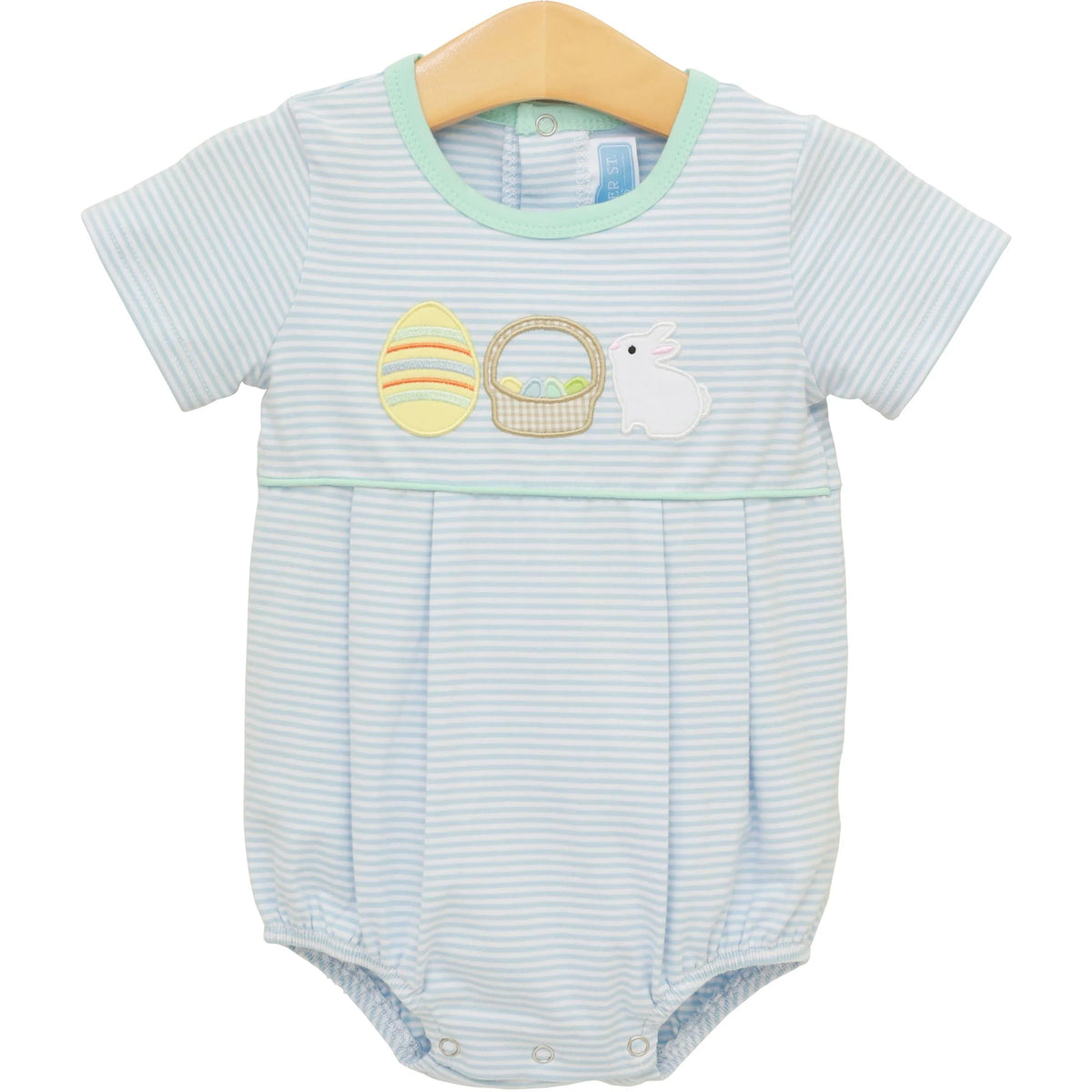 BUNNIES & BASKETS BUBBLE BLUE