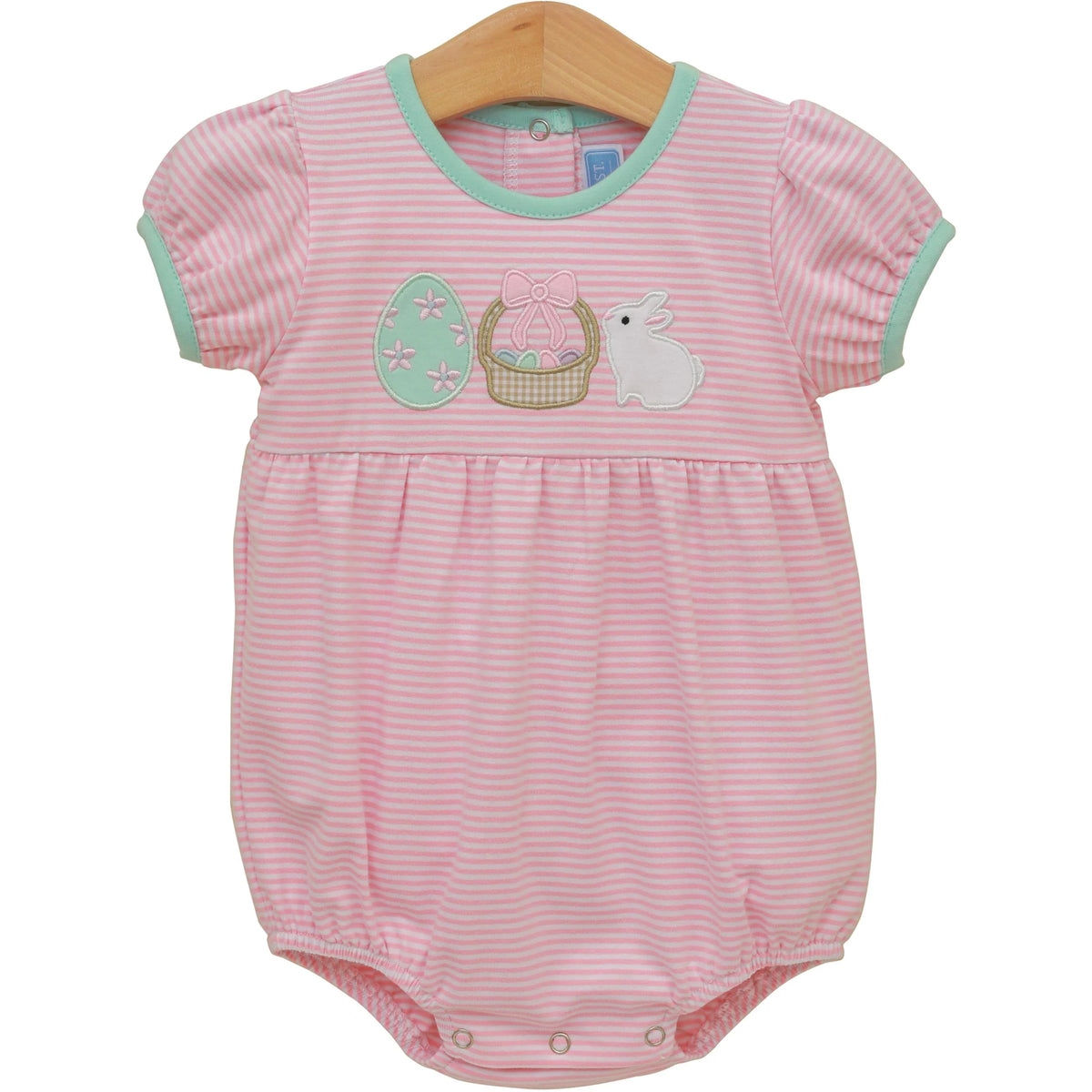 BUNNIES & BASKETS BUBBLE PINK