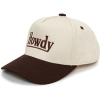 KIDS/BABY 2 TONE VINTAGE CAP HOWDY