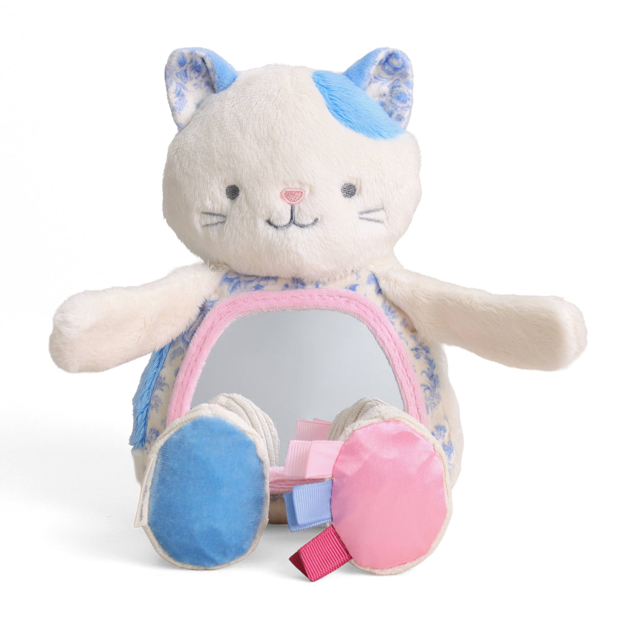 Itzy Ritzy Itzy Bitzy Mirror™ Sensory Tummy Time Mirror - Kitty