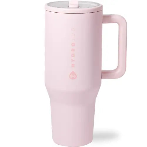 HYDROJUG PINK SAND 40 OZ TRAVELER TUMBLER
