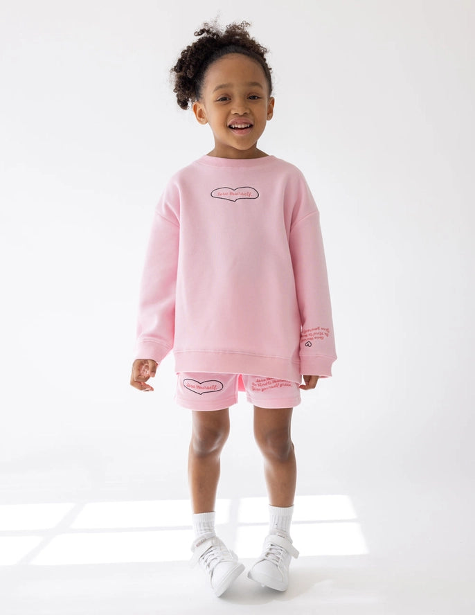 ELEVATED FAITH LOVE YOURSELF KIDS SWEATSHIRT