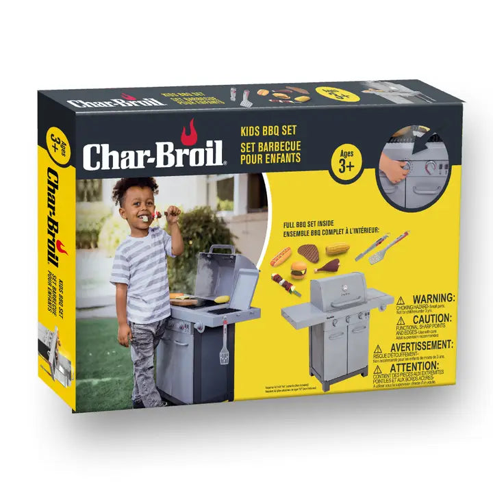 RED TOOLBOX CHARBROIL KIDS BBQ SET