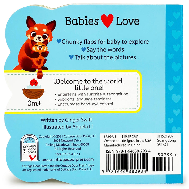 BABIES LOVE KINDNESS LIFE-A-FLAP BOARD BOOK